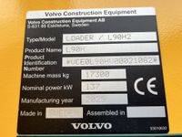 Volvo L 90H  H2 fabriksny Dansk maskine med masser af udstyr, blan.Co-Pilot & med brede 650/65R25 hjul - Læssemaskiner - Gummihjulslæssere - 11