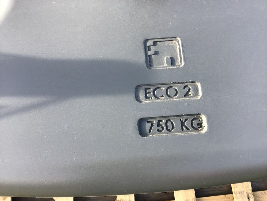 GP Eco 750 kg Frontvægt - Traktor tilbehør - Frontvægte - 2