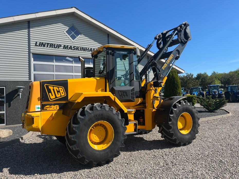 JCB 426 med traktor dækmontering og hurtigskifte samt centralsmørring - Læssemaskiner - Gummihjulslæssere - 18