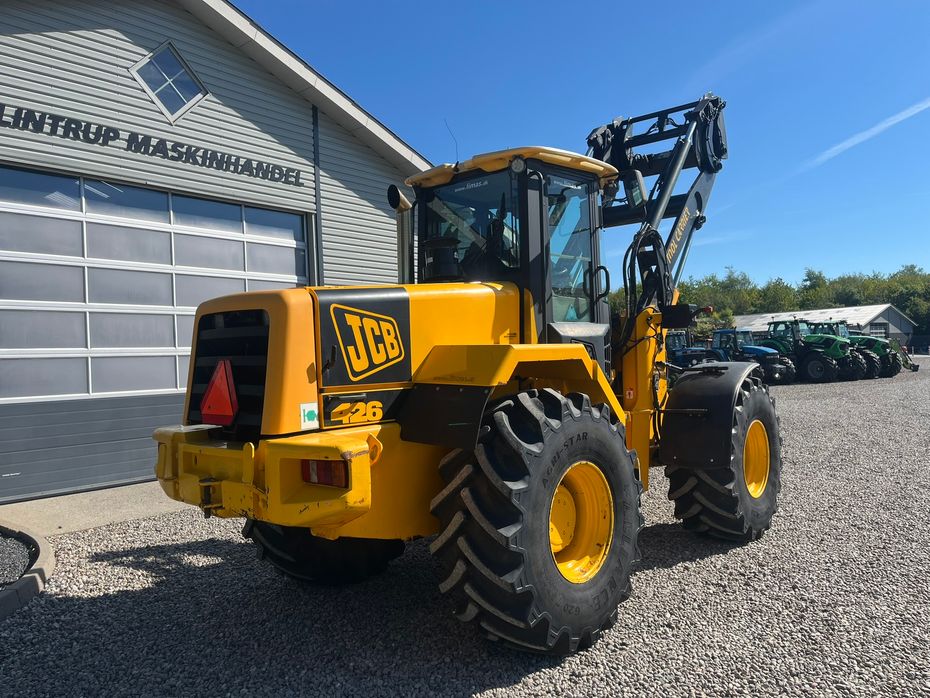 JCB 426 med traktor dækmontering og hurtigskifte samt centralsmørring - Læssemaskiner - Gummihjulslæssere - 19