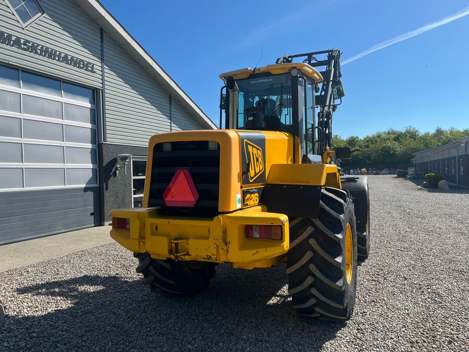 JCB 426 med traktor dækmontering og hurtigskifte samt centralsmørring - Læssemaskiner - Gummihjulslæssere - 20