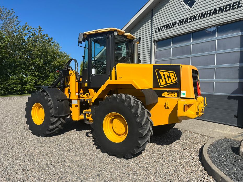 JCB 426 med traktor dækmontering og hurtigskifte samt centralsmørring - Læssemaskiner - Gummihjulslæssere - 11