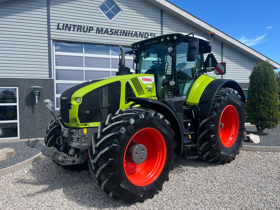 CLAAS Axion 960 Med GPS anlæg og stor dæk montering. Dansk traktor fra ny - Traktorer - Traktorer 4 wd - 2