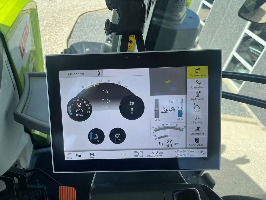 CLAAS Axion 960 Med GPS anlæg og stor dæk montering. Dansk traktor fra ny - Traktorer - Traktorer 4 wd - 9