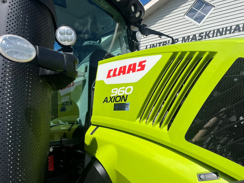CLAAS Axion 960 Med GPS anlæg og stor dæk montering. Dansk traktor fra ny - Traktorer - Traktorer 4 wd - 22