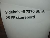 Massey Ferguson Højre El til 20-25 FF Massey Ferguson - Høstmaskiner tilbehør - Sideknive - 2