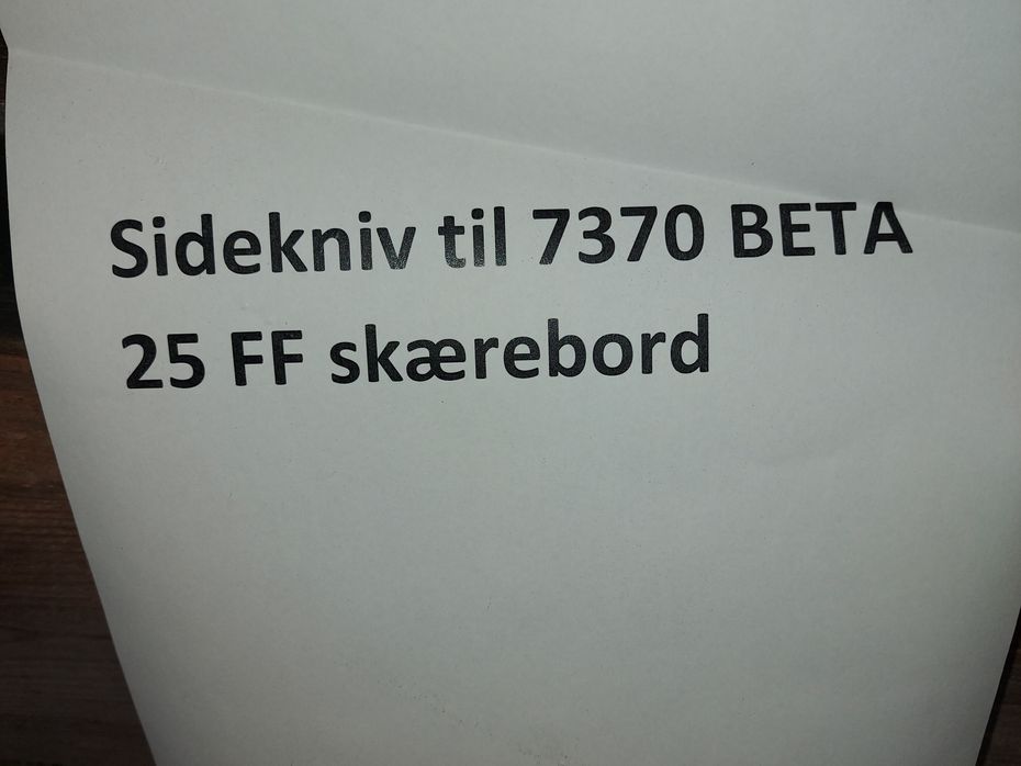 Massey Ferguson Højre El til 20-25 FF Massey Ferguson - Høstmaskiner tilbehør - Sideknive - 2