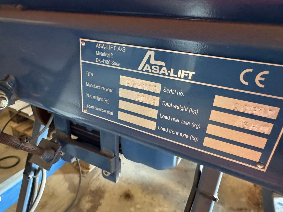 Asa Lift BS-100 - Høstmaskiner - Grøntsagshøstere - 9