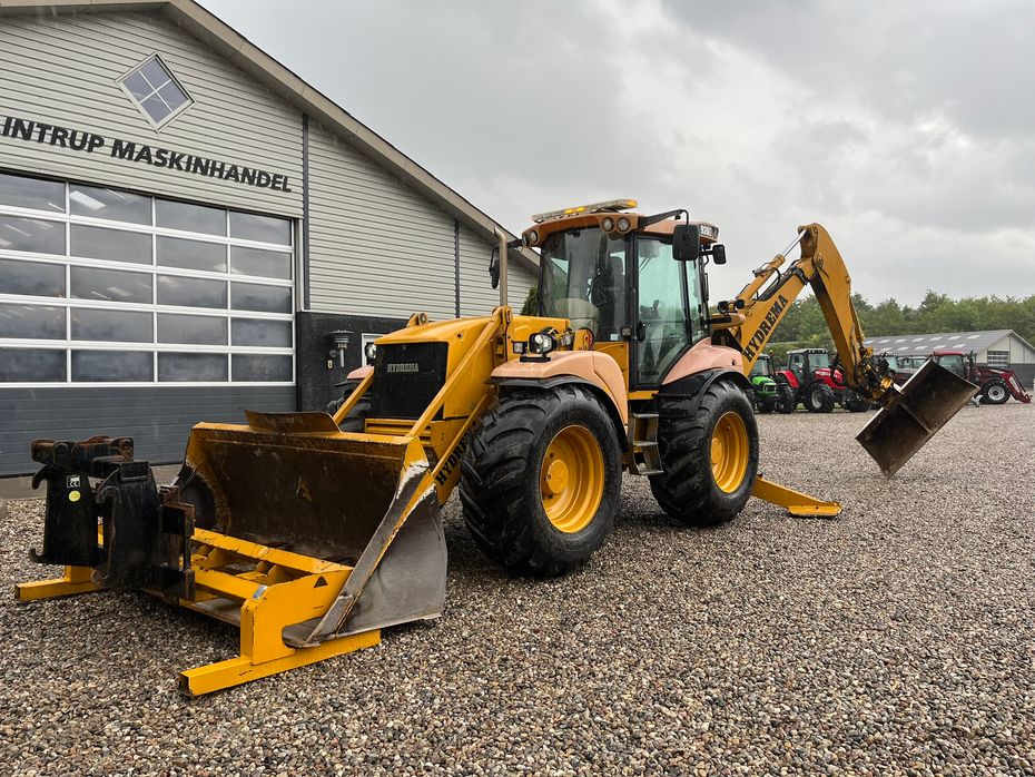 Hydrema 926E Med Encon Rotor-Tilt skifte i bag og brede dæk samt centralsmørring. Meget velholdt rendegraver. Lige fået service lavet af Hydrema - Rendegravere - 19