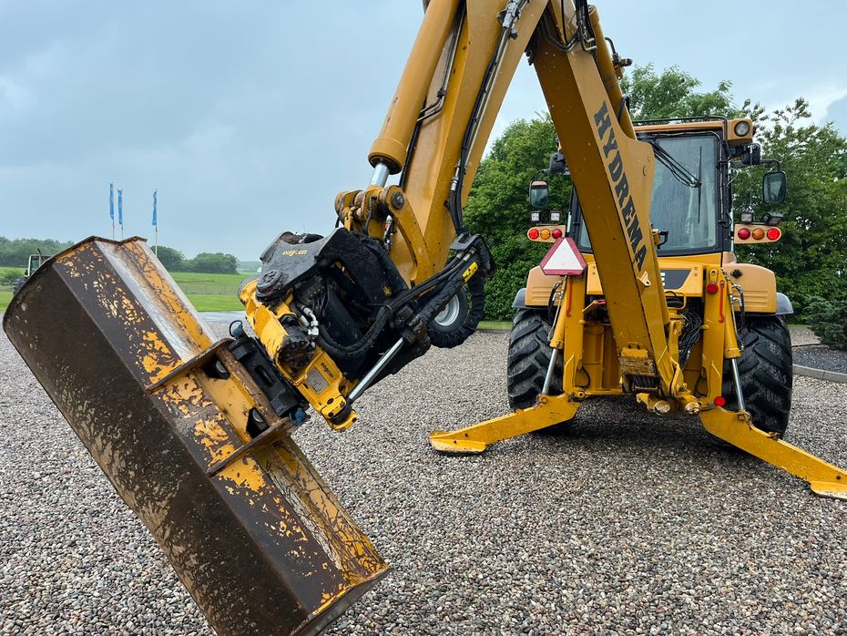 Hydrema 926E Med Encon Rotor-Tilt skifte i bag og brede dæk samt centralsmørring. Meget velholdt rendegraver. Lige fået service lavet af Hydrema - Rendegravere - 3