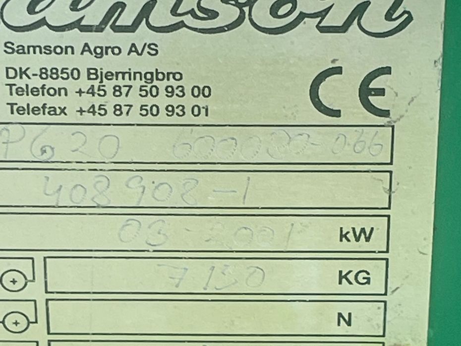 Samson PG20 PG 20 - Vogne - Gyllevogne - 5