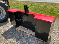 Case IH Frontvægtklods Frontvægtklods 1500 kg - Traktor tilbehør - Frontvægte - 3
