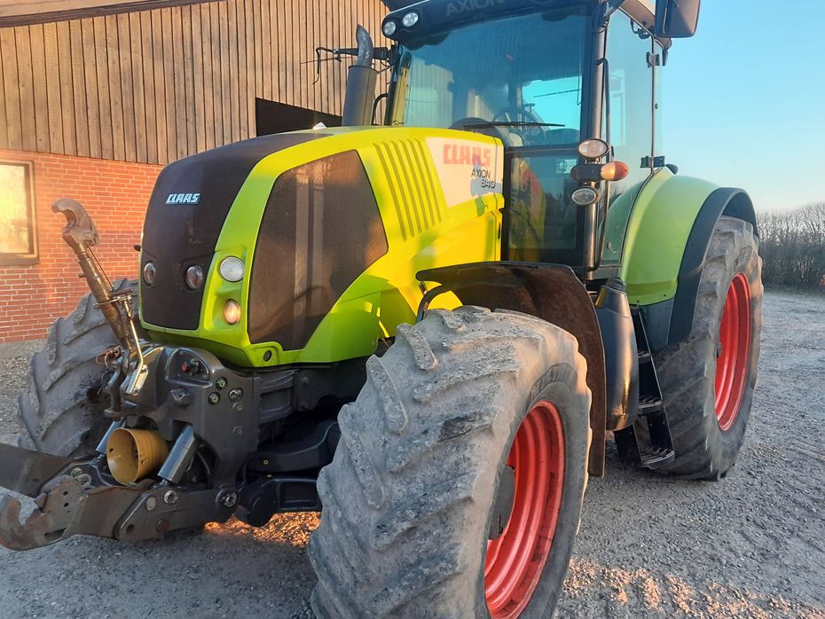 CLAAS Axion 840 CMatic med front pto. Cmatic - Traktorer - Traktorer 4 wd - 5