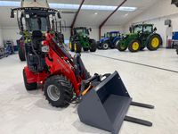 VM Loader 1026 LX FABRIKSNY MED SKOVL OG PALLEGAFLER! - Læssemaskiner - Minilæssere - 14