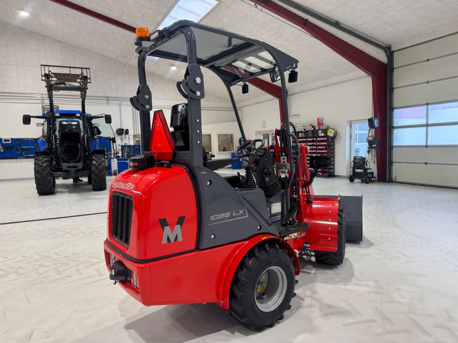 VM Loader 1026 LX FABRIKSNY MED SKOVL OG PALLEGAFLER! - Læssemaskiner - Minilæssere - 9
