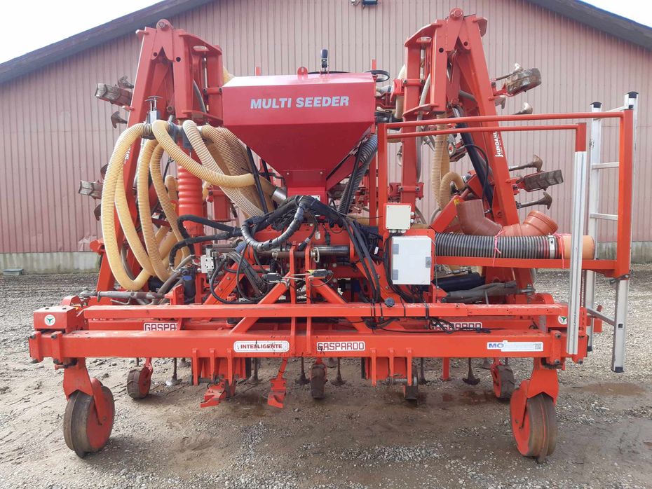 Gaspardo HS 12 - 75 m. inteligent kamarastyring & He-Va multiseeder - Rad rensere - Majsrensere - 4