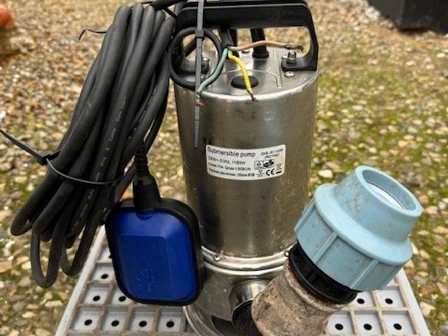 Grundfos spildevandspumpe