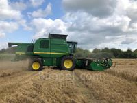 John Deere T660 4wd & Powerflow skærbord, autotrac ready - Høstmaskiner - Mejetærskere - 5