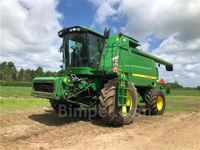 John Deere T660 4wd & Powerflow skærbord, autotrac ready - Høstmaskiner - Mejetærskere - 7