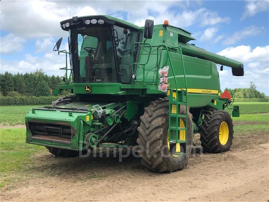 John Deere T660 4wd & Powerflow skærbord, autotrac ready - Høstmaskiner - Mejetærskere - 6
