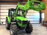 Deutz-Fahr 5080 D Keyline Frontlæsser Stoll 35-18P - Traktorer - Traktorer 4 wd - 4