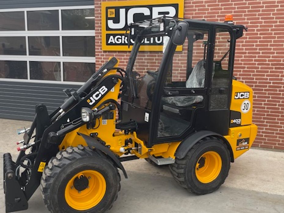JCB 403 Plus Agri Med kabine og 30 km/t - Læssemaskiner - Minilæssere - 3