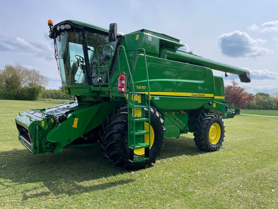 John Deere T670 - Høstmaskiner - Mejetærskere - 10