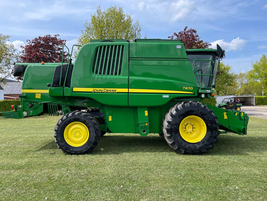 John Deere T670 - Høstmaskiner - Mejetærskere - 6