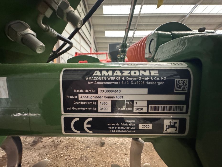 Amazone Cenius 4003 4003 med frøsåning - Harver - Stubharver - 5