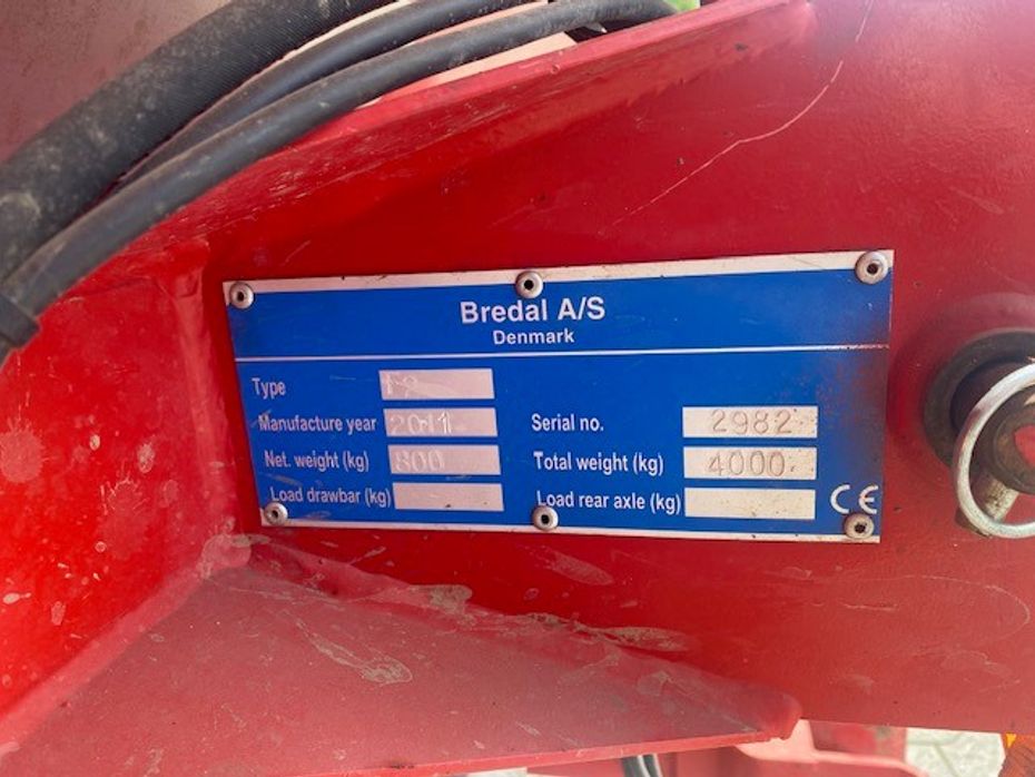 Bredal F2 - 2500 L - Gødningsmaskiner - Liftophængte gødningsspredere - 8