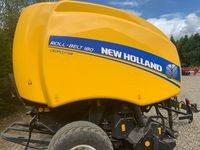 New Holland RB 180  CropCutter New Holland Roll-Belt 180 Crop-Cutter - Pressere - Rundballe - 5