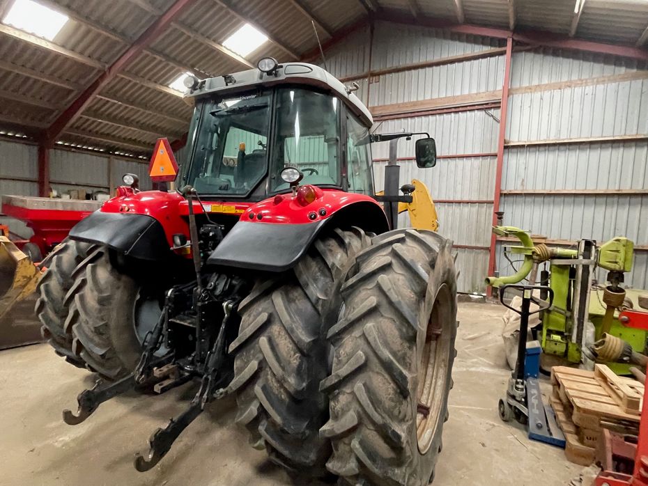 Massey Ferguson 6465 Dynashift med Frontlift - Traktorer - Traktorer 4 wd - 4