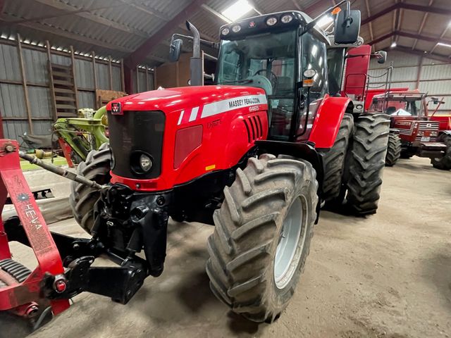 Massey Ferguson 6465 Dynashift med Frontlift