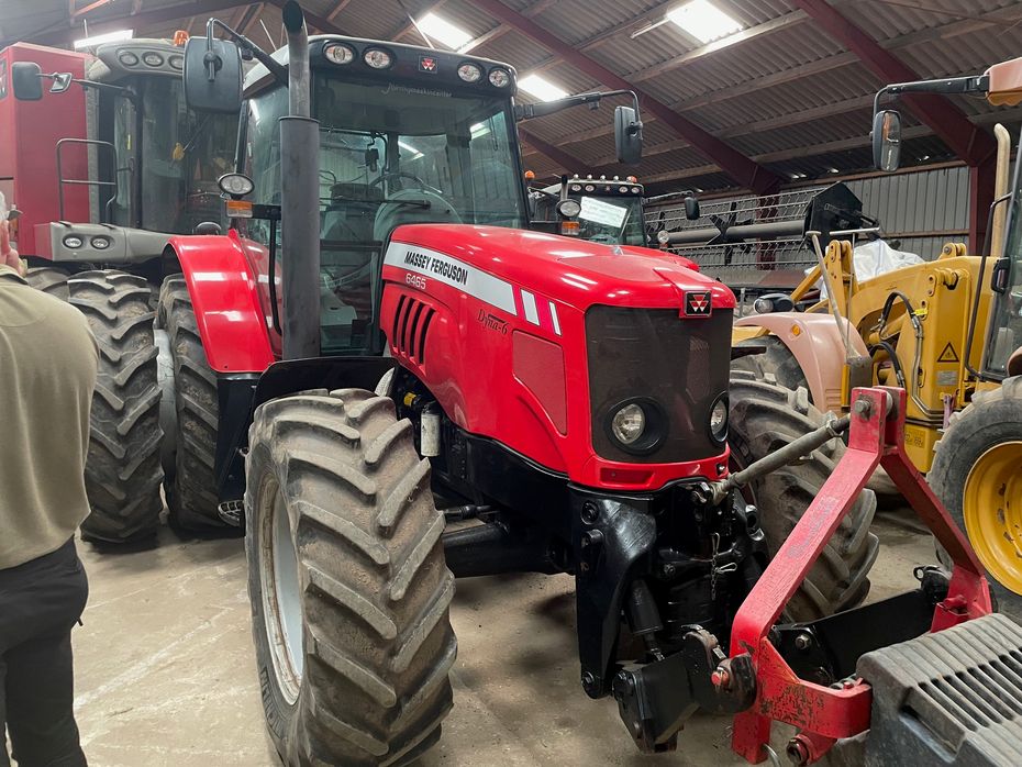 Massey Ferguson 6465 Dynashift med Frontlift - Traktorer - Traktorer 4 wd - 2