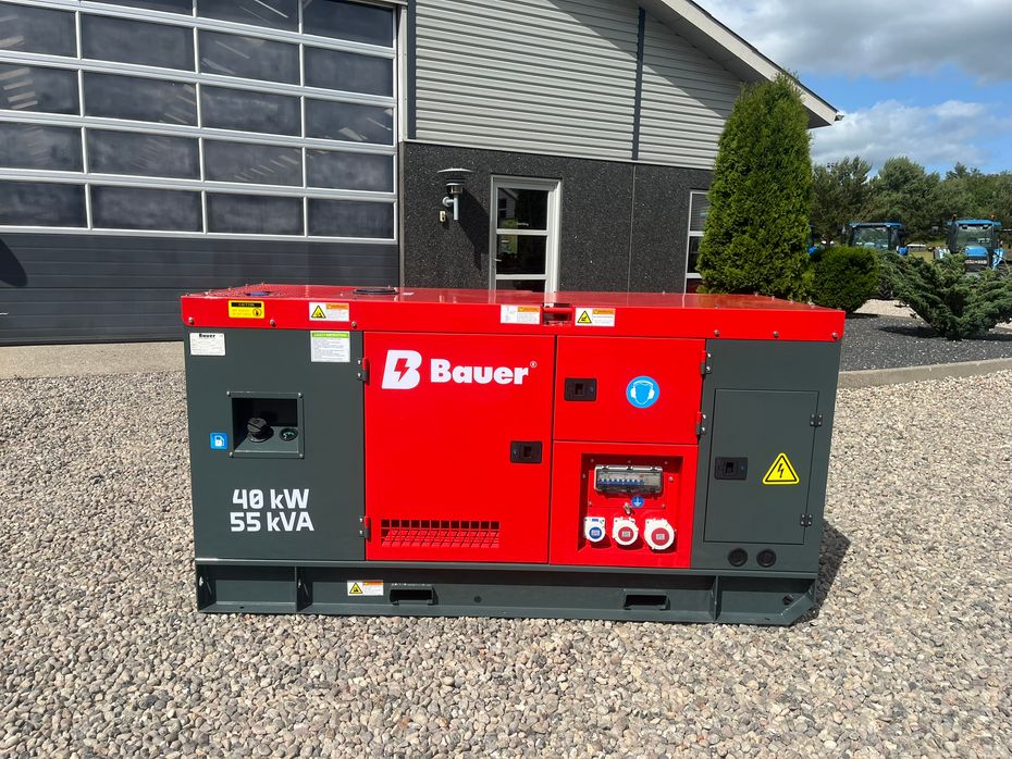 Bauer GFS-40 ATS, 40 kW/50 kVA Fabriksny generator - Generatorer - 2