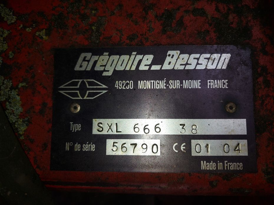 Gregoire-Besson CXL Tallerkenharve SXL 666  38 - Harver - Tallerkenharver - 2
