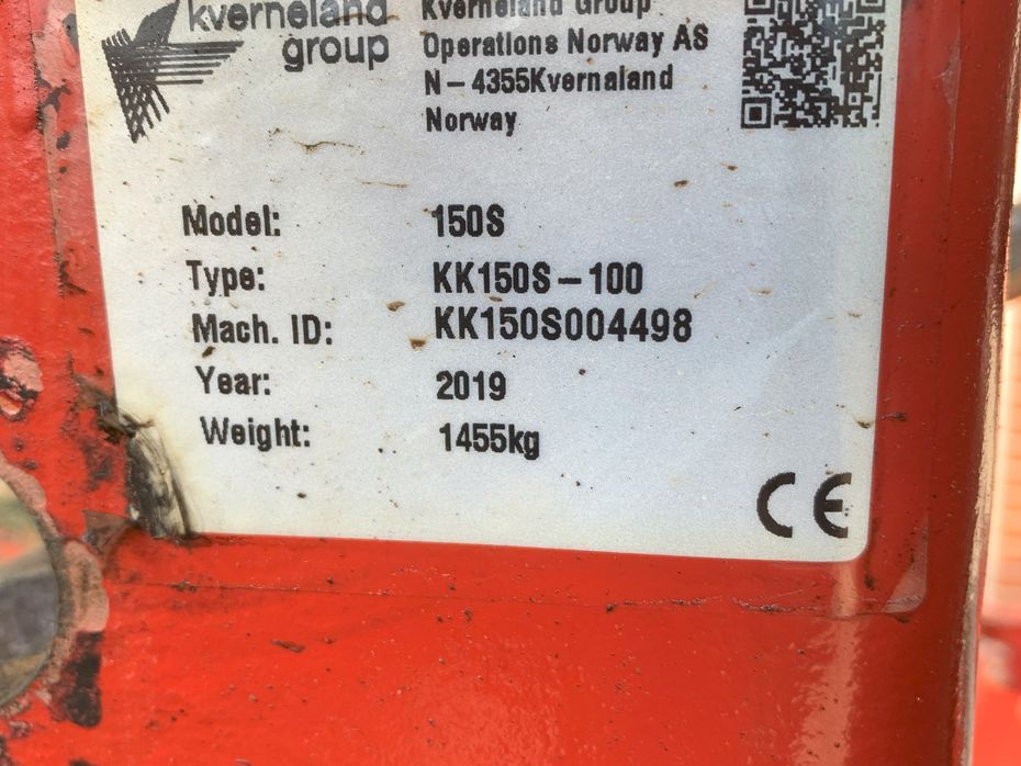 Kverneland 150S Variomat Hydr. 1.fure - står som ny - Plove - Vendeplove - 6