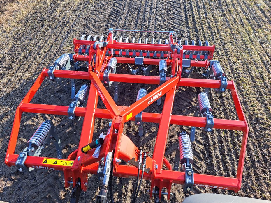Unia Cross II 3 m Dybdekultivator - Harver - Stubharver - 2