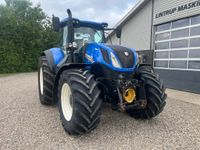 New Holland T7.315 HD med frontlift og front PTO, samt NYE 650mm fordæk og store 900mm hjul. - Traktorer - Traktorer 4 wd - 21