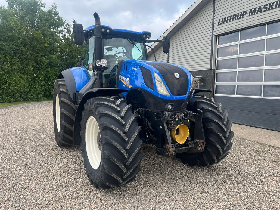 New Holland T7.315 HD med frontlift og front PTO, samt NYE 650mm fordæk og store 900mm hjul. - Traktorer - Traktorer 4 wd - 21