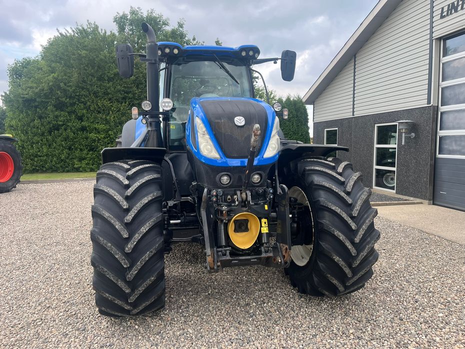 New Holland T7.315 HD med frontlift og front PTO, samt NYE 650mm fordæk og store 900mm hjul. - Traktorer - Traktorer 4 wd - 22