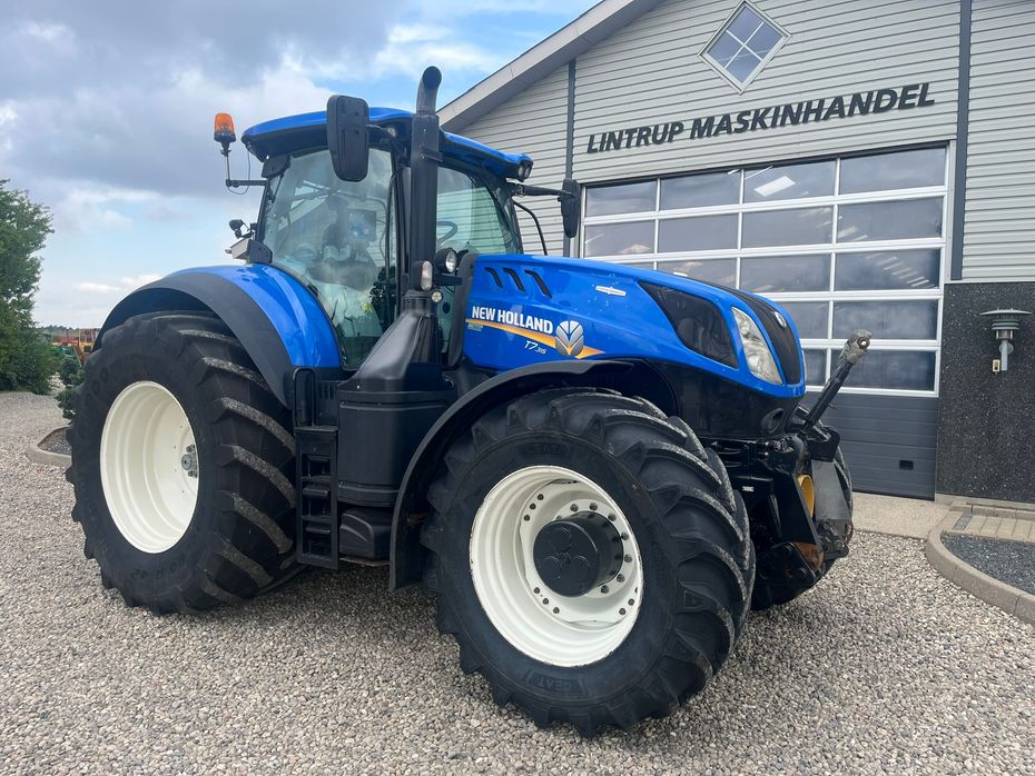 New Holland T7.315 HD med frontlift og front PTO, samt NYE 650mm fordæk og store 900mm hjul. - Traktorer - Traktorer 4 wd - 20