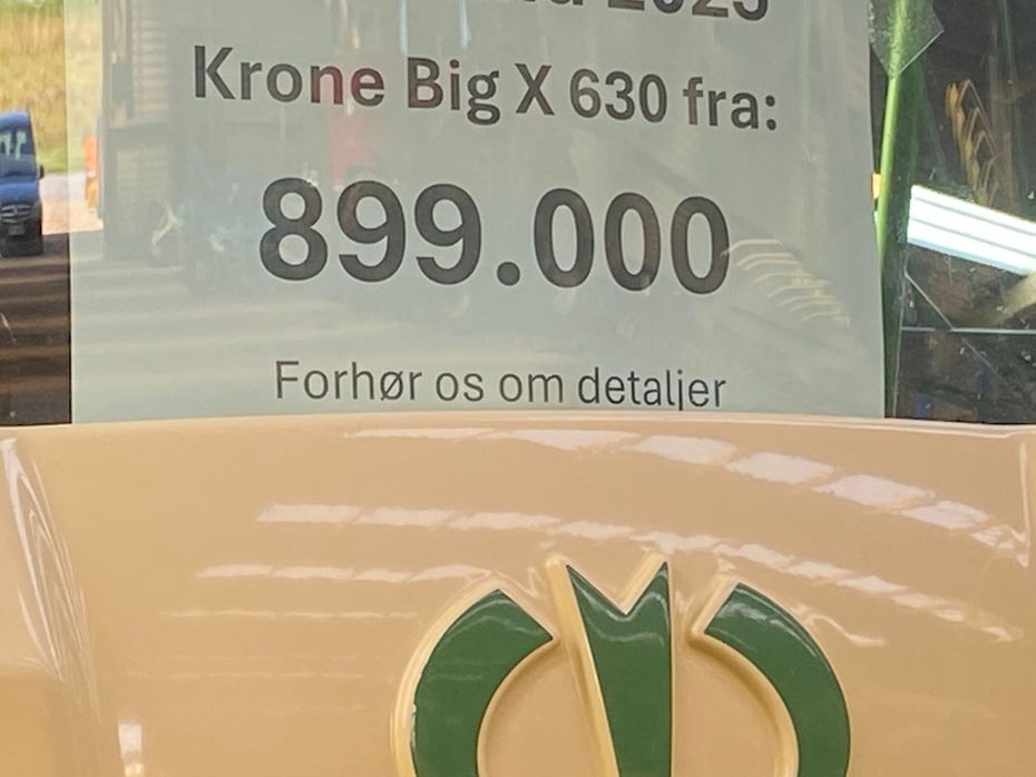 KRONE Big X 630 - Høstmaskiner - Selvkørende finsnittere - 2
