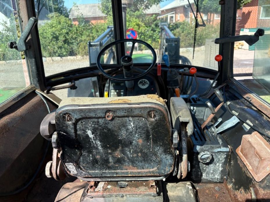 John Deere 2140 MED TRIMA 2.0 FRONTLÆSSER - Traktorer - Traktorer 4 wd - 10