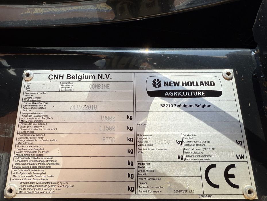 New Holland CR9080 SLH Elevation - Høstmaskiner - Mejetærskere - 22