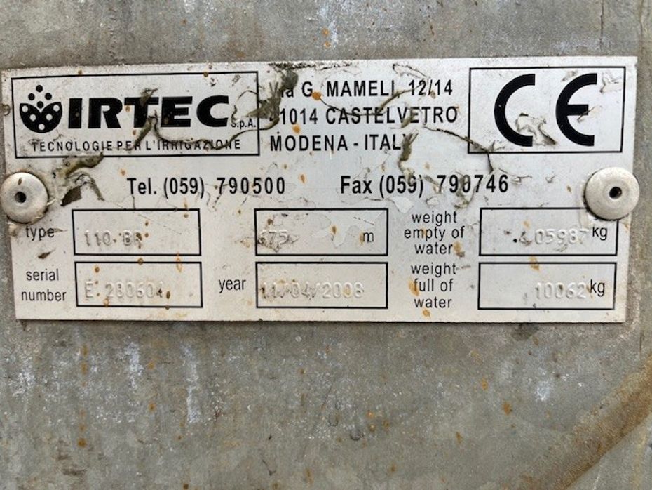 Irtec 110 BR - Vandingsmaskiner - Indtræk - 6