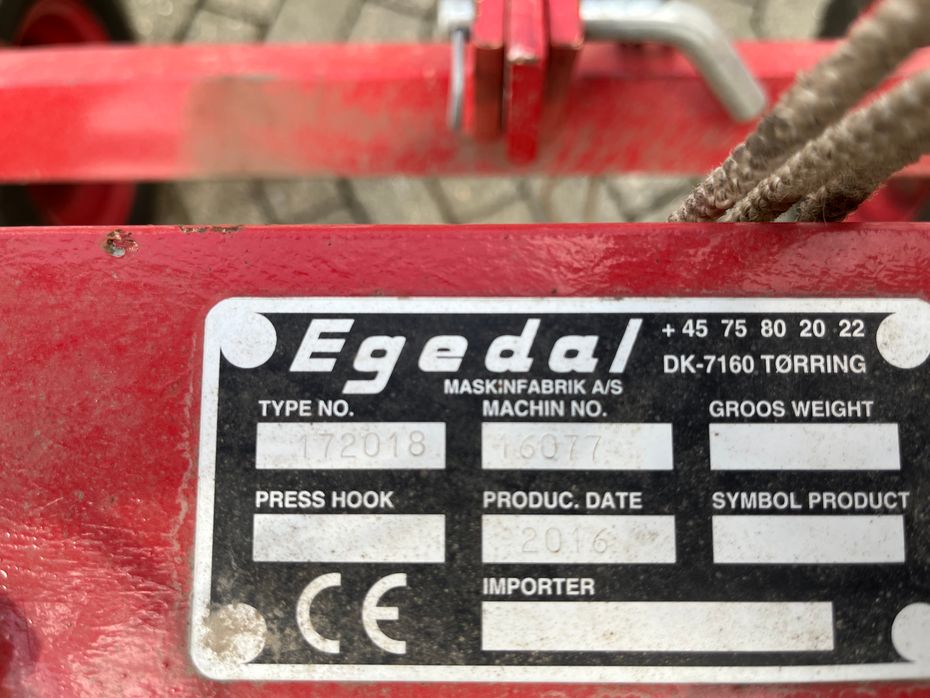 Egedal net/plast udlægger Type 172018 - Grøntsagsmaskiner - Plastlæggere - 4
