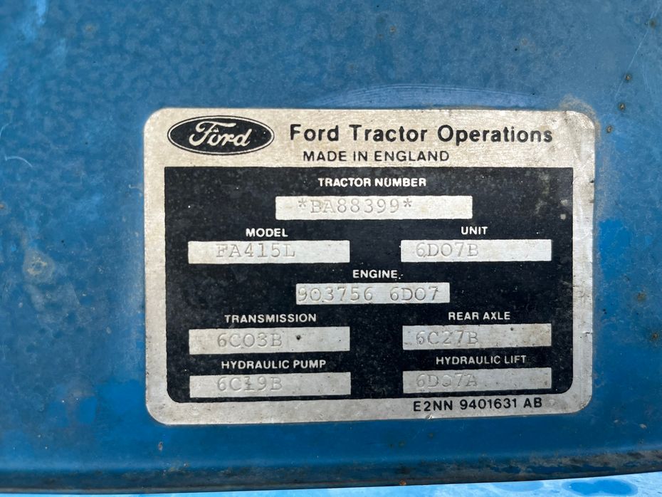 Ford 7610 F II KUN 2724 timer - Traktorer - Traktorer 4 wd - 6