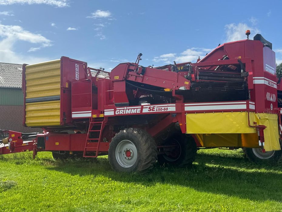 Grimme SE-150-60 XXL hjultræk Grimme SE-150-60 XXL hjultræk med XXL rensesystem - 7,5t tank // KUN 150 HA - Kartoffelmaskiner - Optagere - 12