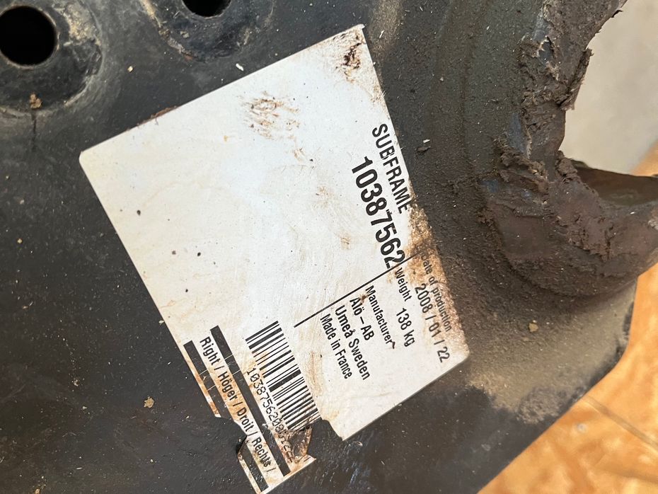 Ålö Beslag Ålö quicke vanger til New Holland T6080 eller T7 swb - Traktorer - Reservedele - 2